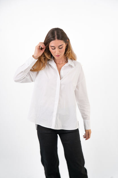 Camisa Lisa Oversize