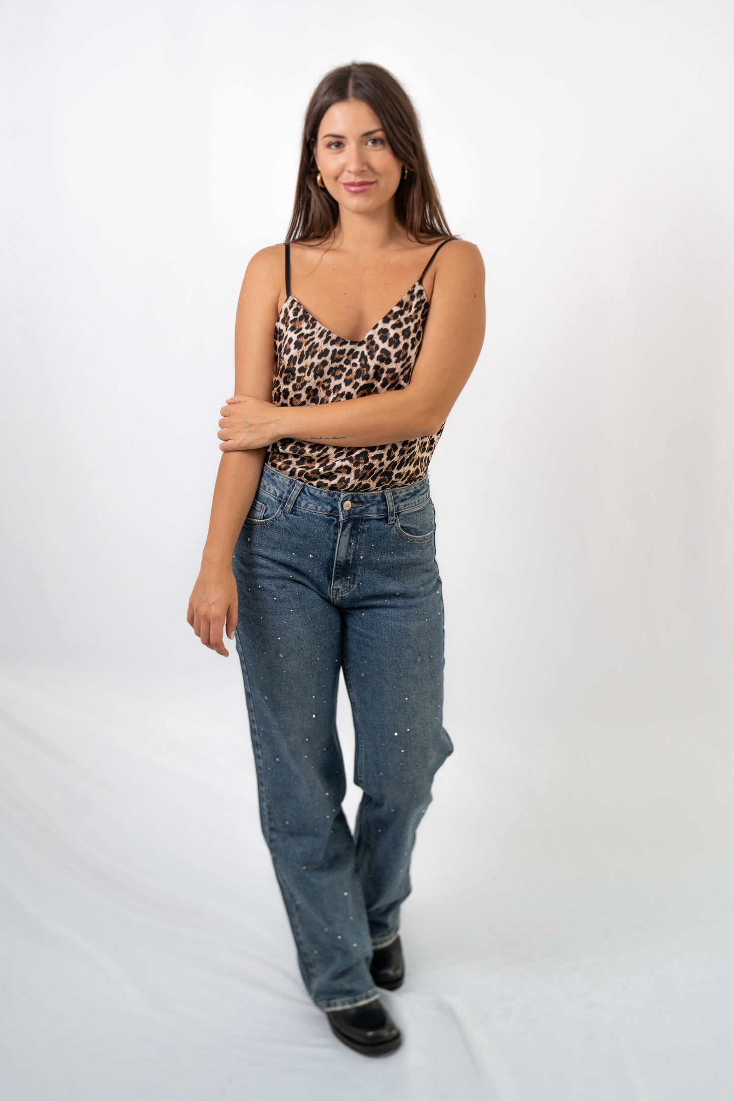 Top Tirantes Animal Print