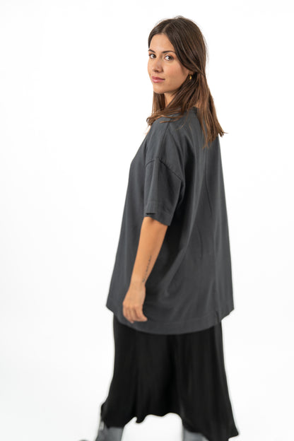 Camiseta Oversize Gris