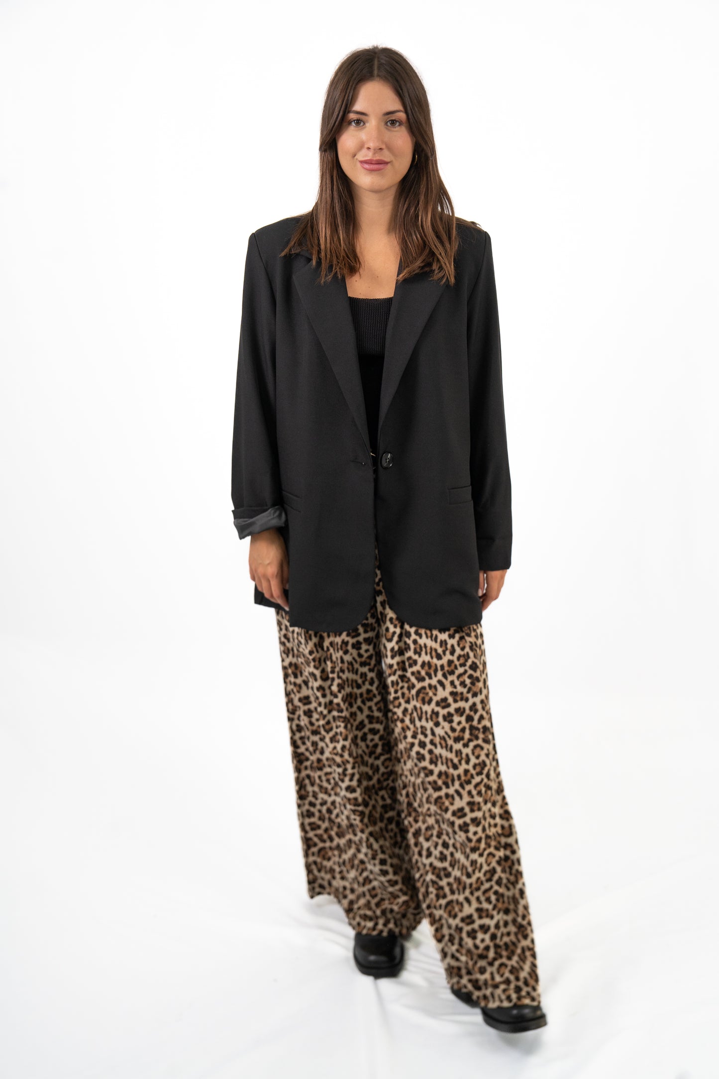 Pantalón Fluido Animal Print